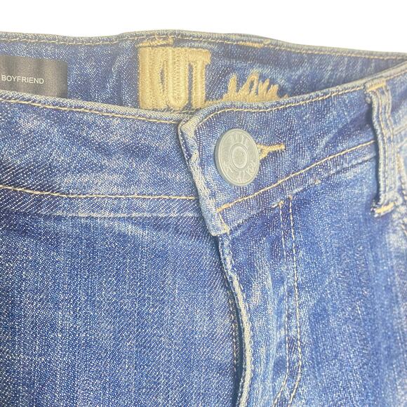 KUT from the Kloth Celine Slouchy Boyfriend Distressed Jeans Size 4 - Picture 6 of 9